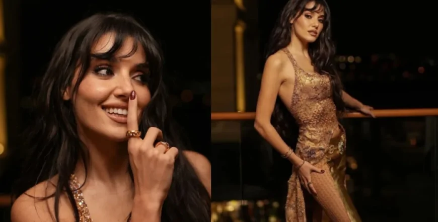 Hande Erçel ödül gecesinde ne giydi? Hande Erçel'in ödül gecesi kıyafeti neden gündem oldu? Sosyal medya bunu konuşuyor!