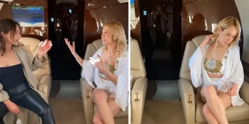Ekrem İmamoğlu'nun özel jetinde çekilmiş fotoğraflar! Rabia Karaca'nın telefonundan çıkan fotoğraf ve videolar! Özel Jet ve İfade Detayları Neler?
