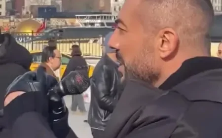 İstanbul Eminönü'nde Rober Hatemo Sürprizi: Sokak Sanatçısı Sandılar, Klip Çekimi Çıktı
