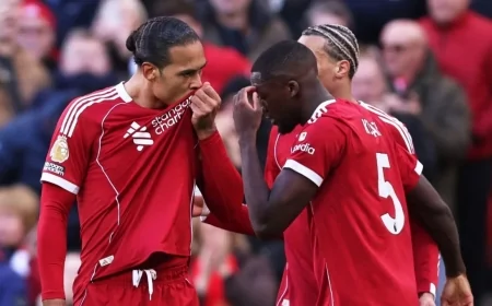Galatasaray'ın rakibi Liverpool West Ham United'ı 5-2 Yendi