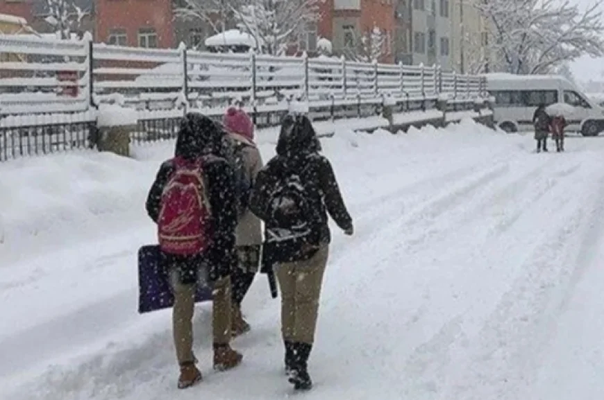 Elazığ Okullar Tatil mi? 4 Şubat Çarşamba Elazığ Valiliği Kar Tatili Duyurusu
