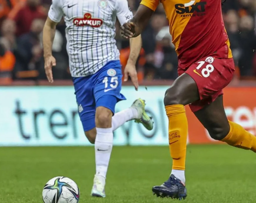 Çaykur Rizespor - Galatasaray Maçı Ne Zaman, Saat Kaçta ve Hangi Kanalda? İşte Muhtemel 11'ler