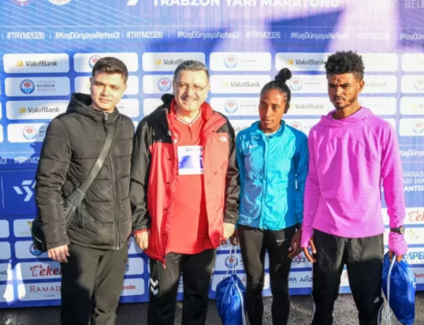 46. Uluslararası Trabzon Yarı Maratonu Tamamlandı: İşte Kazananlar Listesi