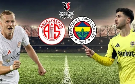 Fenerbahçe Antalyaspor Maçı Canlı İzle | FB Antalya Maçı Hangi Kanalda? İlk 11’ler Belli Oldu