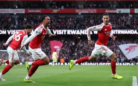 Arsenal Derbide Hata Yapmadı, Chelsea 10 Kişiyle Yıkıldı: 2-1