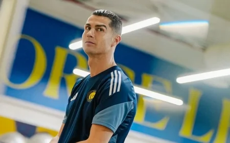 Cristiano Ronaldo Suudi Arabistan'dan Kaçtı İddialarına Fotoğraflı Yanıt