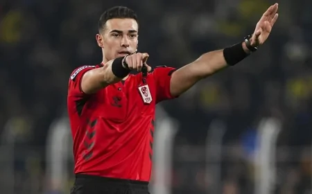 Süper Lig 25. Hafta Hakemleri: Galatasaray - Beşiktaş Derbisini Ozan Ergün Yönetecek