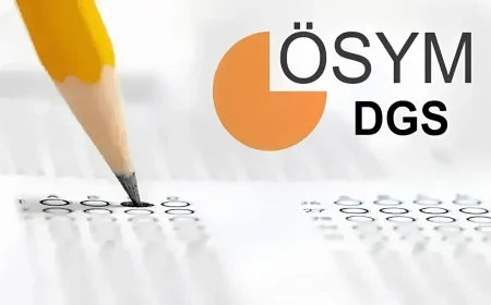 2026 DGS Başvuru ve Sınav Takvimi Açıklandı: ÖSYM Tarihleri Duyurdu