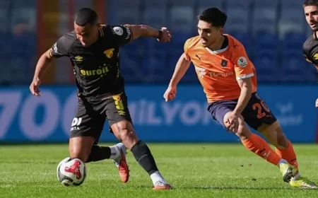 Başakşehir Göztepe'yi 2-1 Devirdi, 4. Sıraya Göz Kırptı
