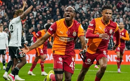 Galatasaray, Beşiktaş'ı 10 kişiyle yıktı: 0-1