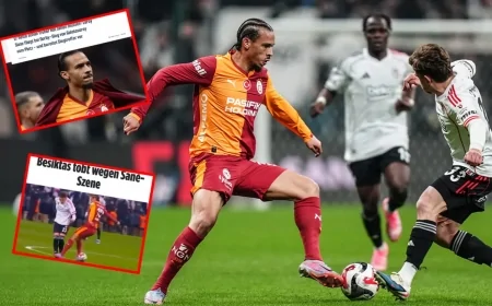 Beşiktaş-Galatasaray Derbisi Dış Basında! Leroy Sane İçin Ne Yazdılar?