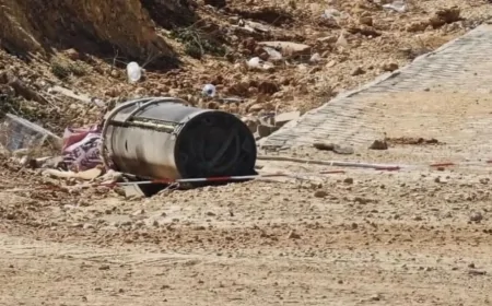 İran'dan Ateşlenen Balistik Füze Gaziantep'e Düştü