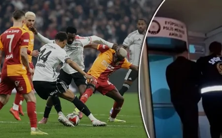 Beşiktaş - Galatasaray Derbisi Sonrası Hakaret Eden Taraftar Serbest Bırakıldı