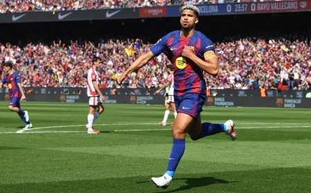Barcelona Rayo Vallecano’yu 1-0 mağlup etti