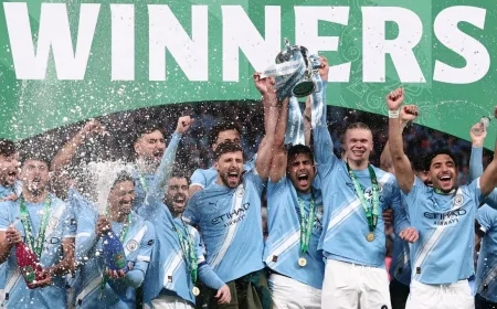 İngiltere Lig Kupası'nda Şampiyon Manchester City: Guardiola Tarihe Geçti