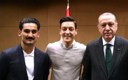 Mustafa Özil oğlunun Almanya kariyeri hakkında sessizliğini bozdu