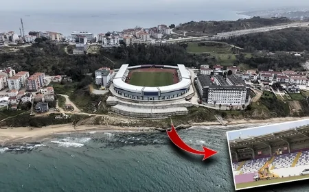 Denize Sıfır Sinop Şehir Stadı, Tarihindeki İlk Milli Maça Hazırlanıyor