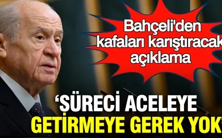 Devlet Bahçeli'den 'Terörsüz Türkiye' Süreci ve Reform Açıklaması