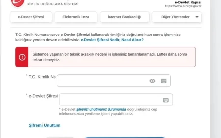 24 Mart e-Devlet Çöktü mü? MSÜ Sonuçları Sonrası Giriş ve Erişim Sorunu