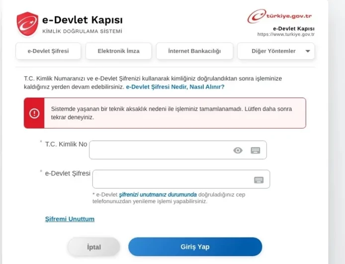 24 Mart e-Devlet Çöktü mü? MSÜ Sonuçları Sonrası Giriş ve Erişim Sorunu