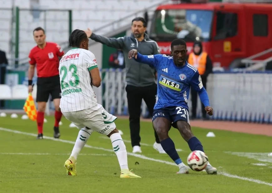 Konyaspor  Kasımpaşa Maçında Puanlar Paylaşıldı: 1-1