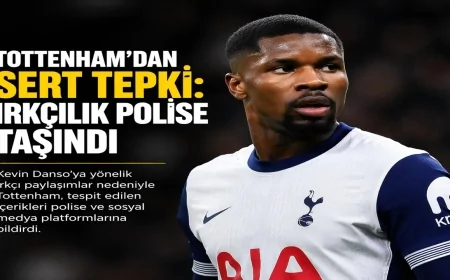 Tottenham’dan Kevin Danso için sert adım: Irkçı paylaşımlar polise bildirildi