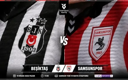 Beşiktaş’ın Samsunspor karşısında ilk 11’i belli oldu
