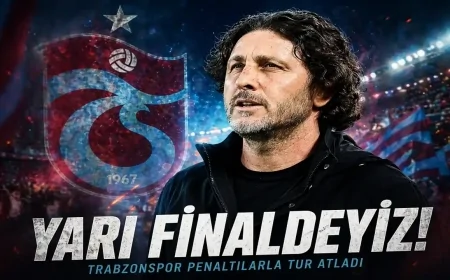 Trabzonspor yarı finalde: Fatih Tekke’den kritik açıklama