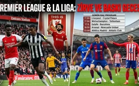 Avrupa futbolunda günün programı: Premier League ve La Liga’da kritik randevular