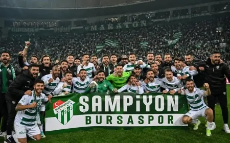 Bursaspor yeniden yükselişte: 1. Lig bileti resmen alındı