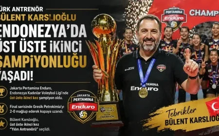 Bülent Karslıoğlu, Endonezya’da üst üste ikinci kez zirvede