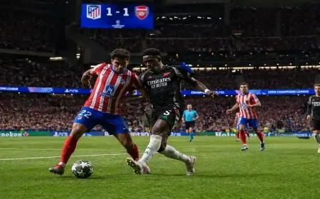 Atletico Madrid ile Arsenal yenişemedi