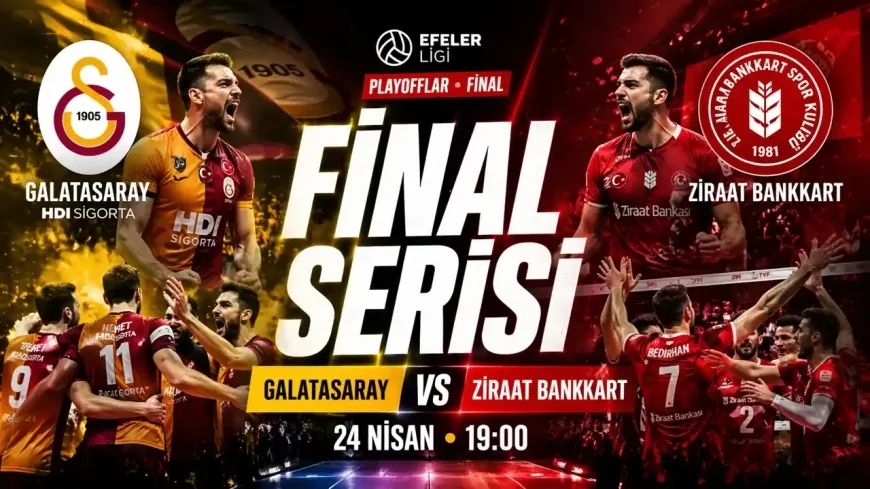 Efeler Ligi’nde final heyecanı: Ziraat Bankkart ile Galatasaray HDI Sigorta şampiyonluk için karşı karşıya