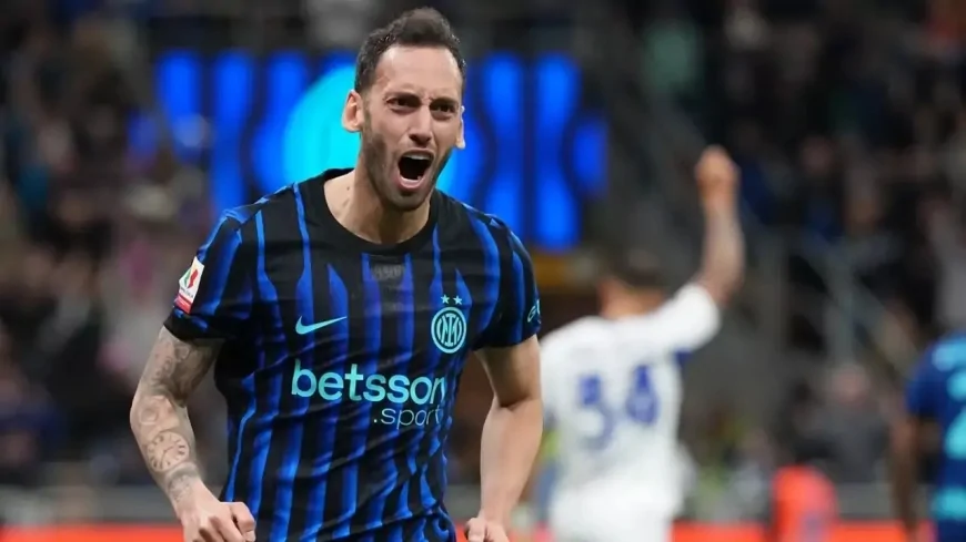 Hakan Çalhanoğlu parladı, Inter final biletini aldı
