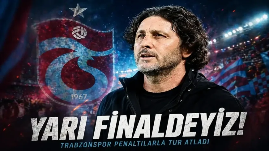 Trabzonspor yarı finalde: Fatih Tekke’den kritik açıklama