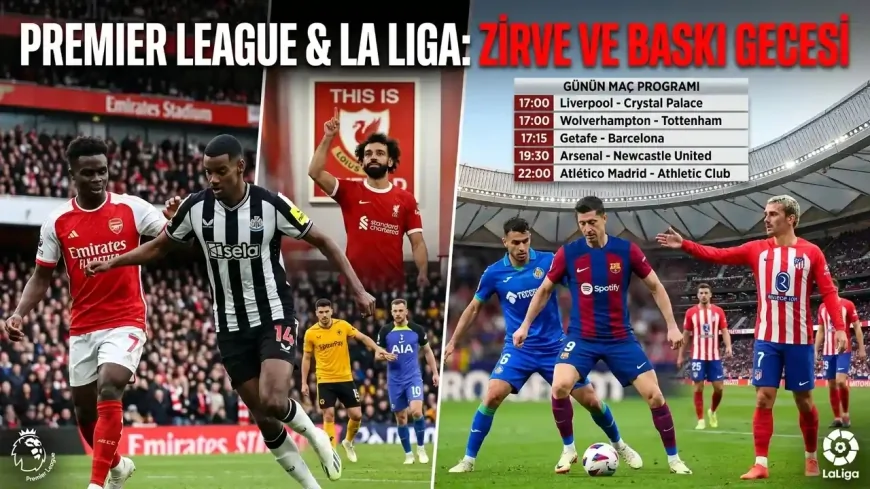 Avrupa futbolunda günün programı: Premier League ve La Liga’da kritik randevular