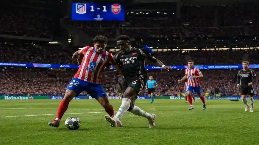 Atletico Madrid ile Arsenal yenişemedi