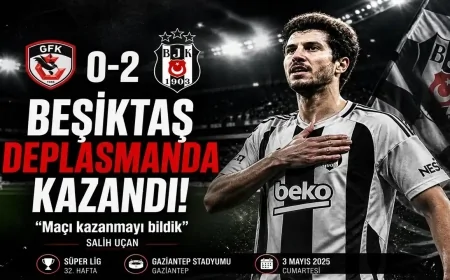 Beşiktaş deplasmanda kazandı! Salih Uçan’dan net mesaj