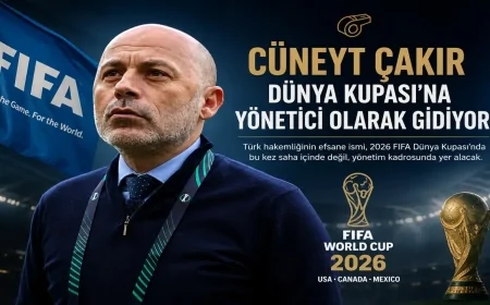 Cüneyt Çakır dünya kupasına yönetici olarak gidiyor