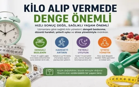 Kilo alıp vermede denge uyarısı: Hızlı sonuç değil sağlıklı yaşam önemli