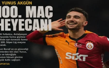 Yunus Akgün, Galatasaray’da dalya demeye hazırlanıyor