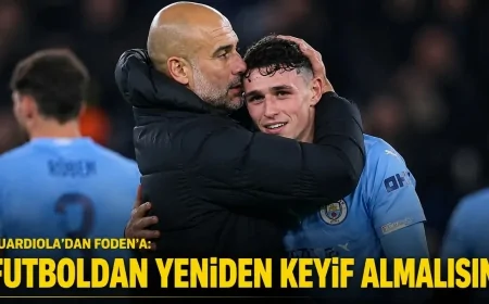 Guardiola’dan Foden’a net mesaj: yeniden keyif al