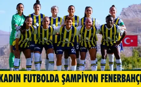 Kadın futbolda şampiyon Fenerbahçe