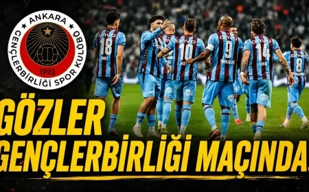 Trabzonspor’da gözler Gençlerbirliği maçında