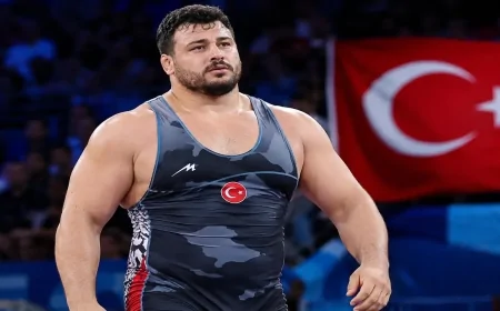 Rıza Kayaalp’in hedefi Los Angeles’ta olimpiyat altını