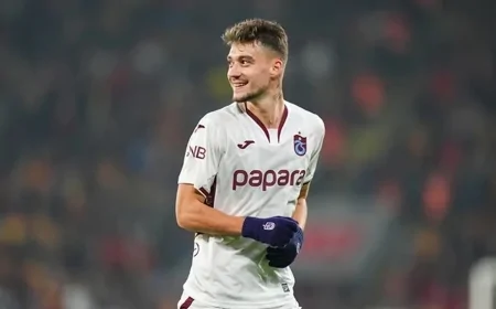 Ernest Muçi Trabzon’u sırtlıyor