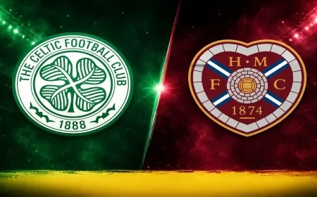 Celtic ile Hearts arasında tarihi şampiyonluk finali