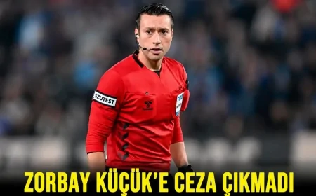 Zorbay Küçük’e ceza çıkmadı