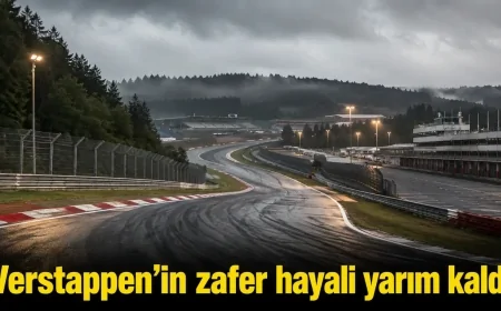 Verstappen’in Nürburgring hayali mekanik arızaya takıldı