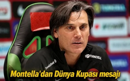 Montella’dan Dünya Kupası mesajı: Hayalimizin peşinden koşuyoruz